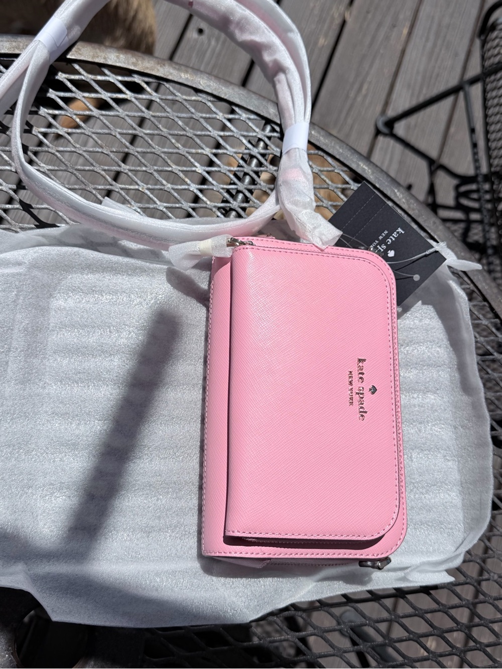 kate spade Pink Leather Crossbody Bag